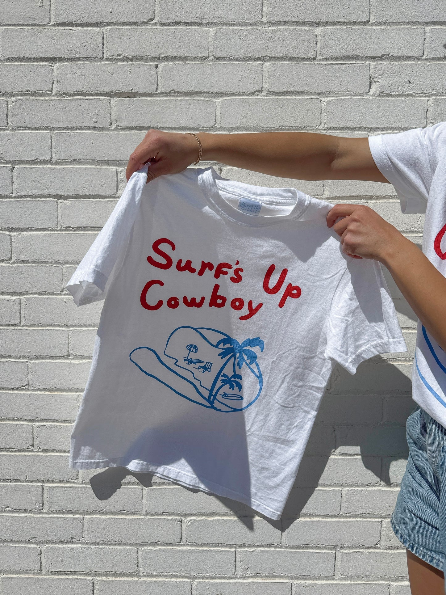 Cowboy Surfin' Tee